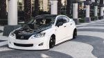 Lexus IS350 White & Black by Clinched 2017 года